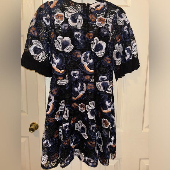 La Maison Talulah Mini Dress Multi Color Lace - Picture 5 of 9